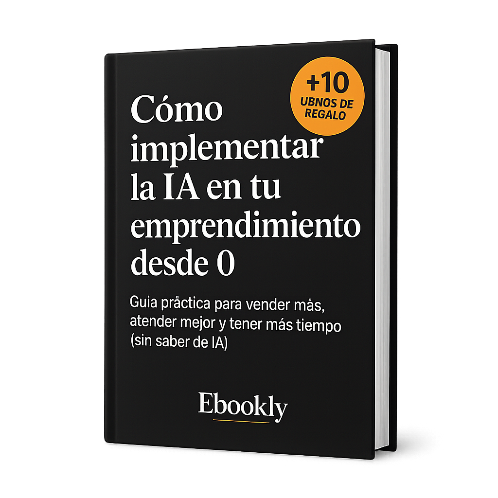 Como aprovechar la IA en tu emprendimiento desde 0